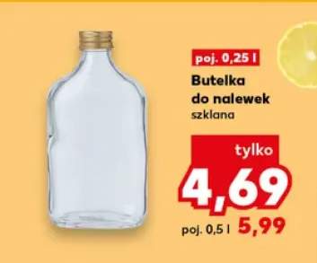 Butelka do nalewek szklana 0,25 l