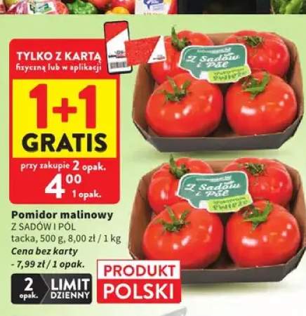 Pomidor malinowy Z Sadów i Pól