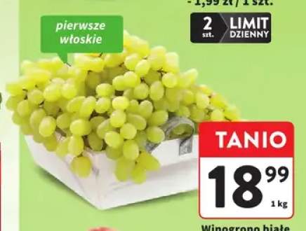 Winogrono białe włoskie luz