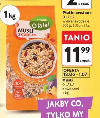 Musli z owocami O la la!