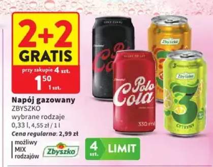 Napój gazowany Zbyszko Polo Cola +1 wariant