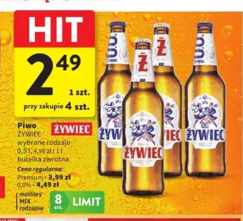 Piwo Żywiec Premium +1 wariant