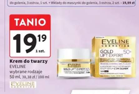 Krem do twarzy Eveline Cosmetics Gold Lift Expert 50+