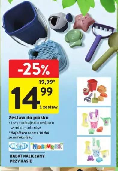Zestaw do piasku Mochtoys +1 wariant