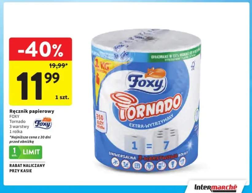 Ręcznik papierowy Foxy Tornado