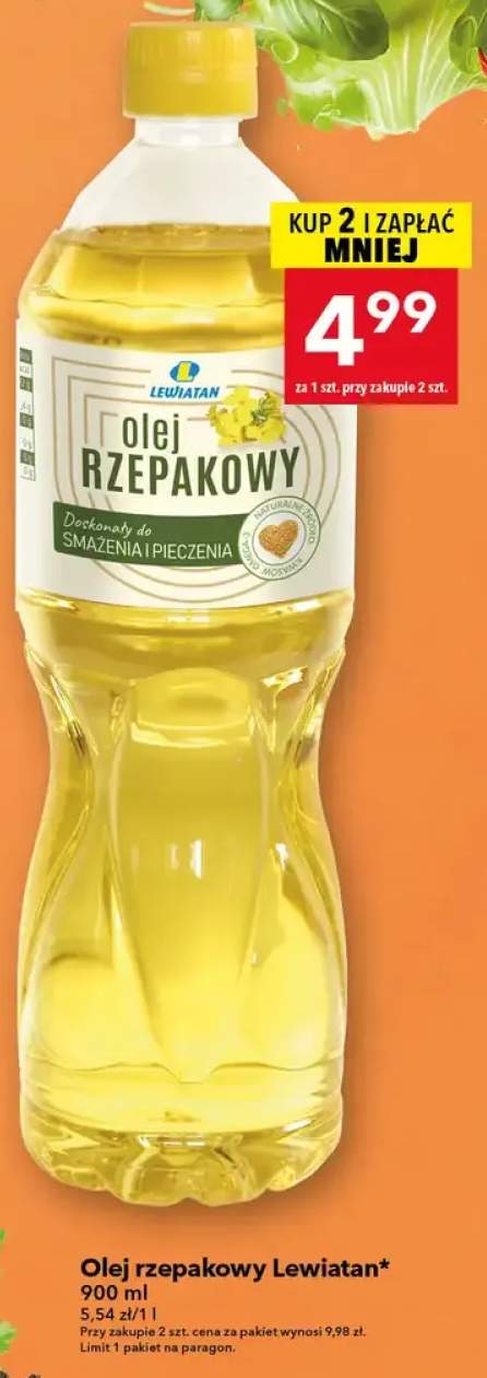 Olej rzepakowy Lewiatan