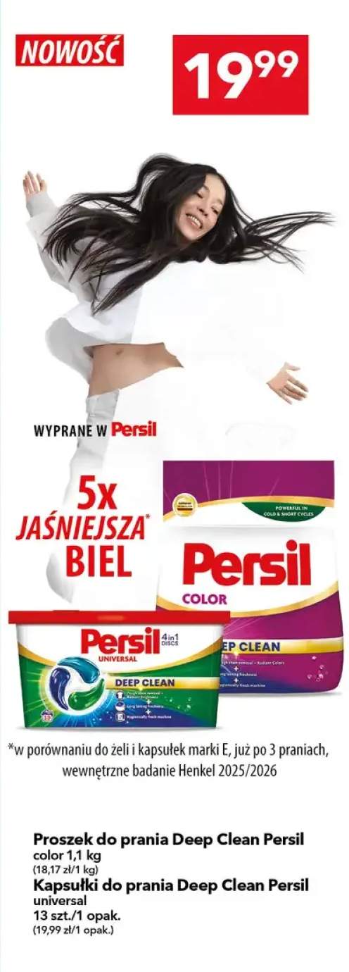 Proszek do prania Deep Clean Persil color +1 wariant