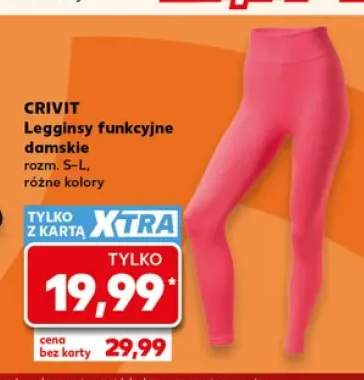 Legginsy funkcyjne damskie CRIVIT