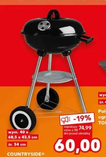 Grill węglowy Countryside Let's BBQ Kansas