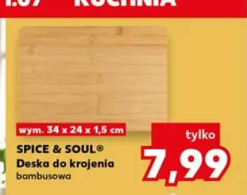 Deska do krojenia bambusowa SPICE & SOUL