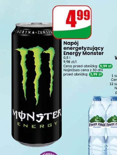 Napój energetyzujący Energy Monster