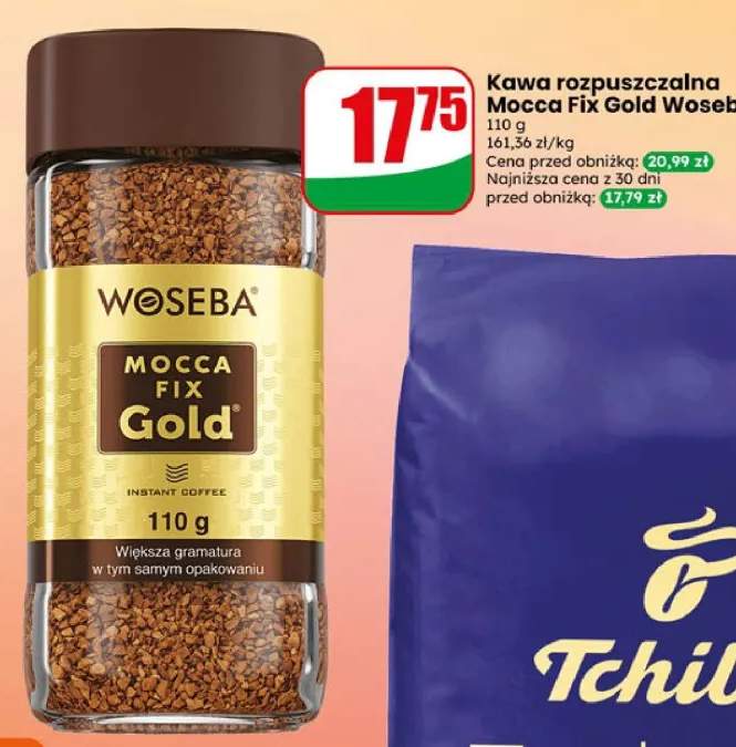 Kawa rozpuszczalna Woseba Mocca Fix Gold