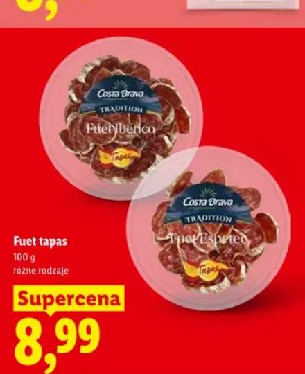 Fuet Ibérico tapas Costa Brava +1 wariant