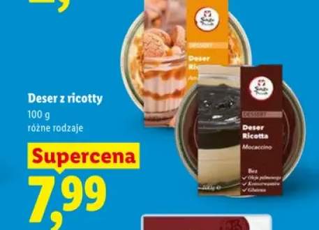 Deser z ricotty Amaretto Suzi's Treats +1 wariant