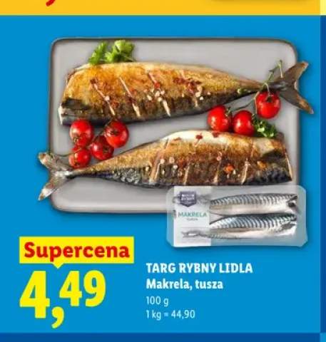Makrela tusza Targ Rybny Lidla