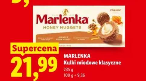 Kulki miodowe klasyczne Marlenka