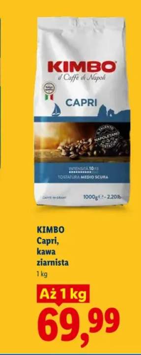Kawa ziarnista Kimbo Capri