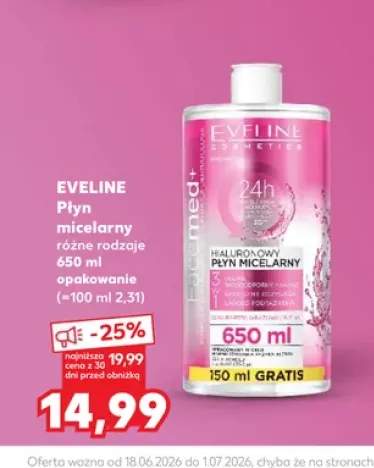 Płyn micelarny Eveline Facemed+