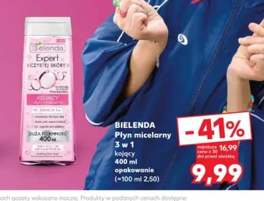 Płyn micelarny Bielenda Expert Czystej Skóry 3 w 1 kojący