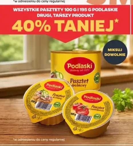 Pasztet drobiowy Podlaski +1 wariant
