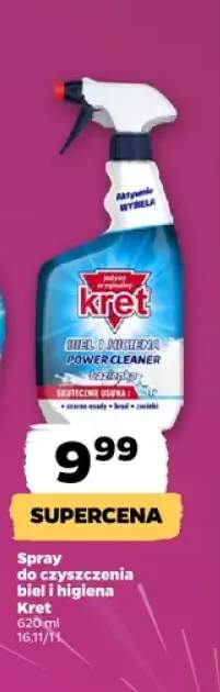 Spray do czyszczenia biel i higiena Kret
