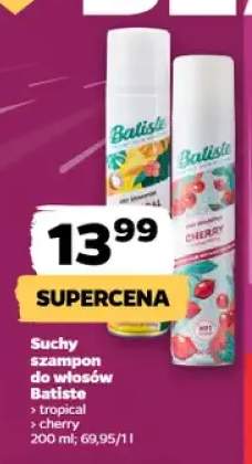 Suchy szampon do włosów Batiste Tropical +1 wariant