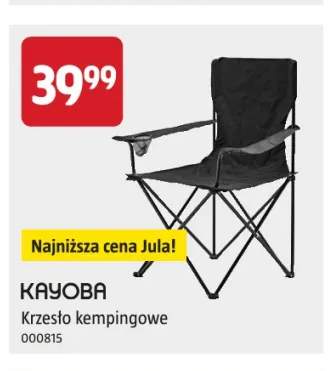 Krzesło kempingowe Kayoba