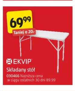 Składany stół EKVIP