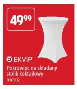 Pokrowiec na składany stolik koktajlowy EKVIP