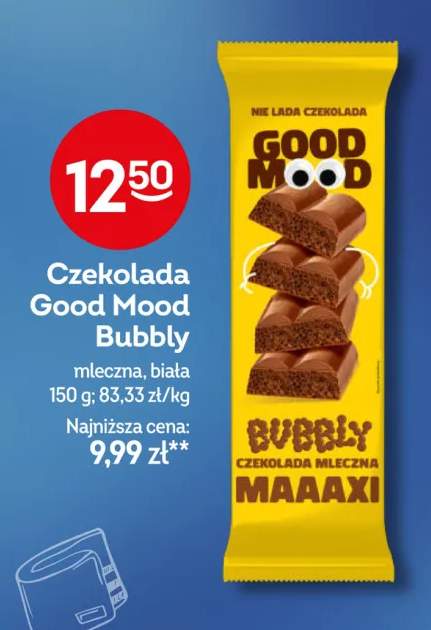 Czekolada mleczna Good Mood Bubbly +1 wariant
