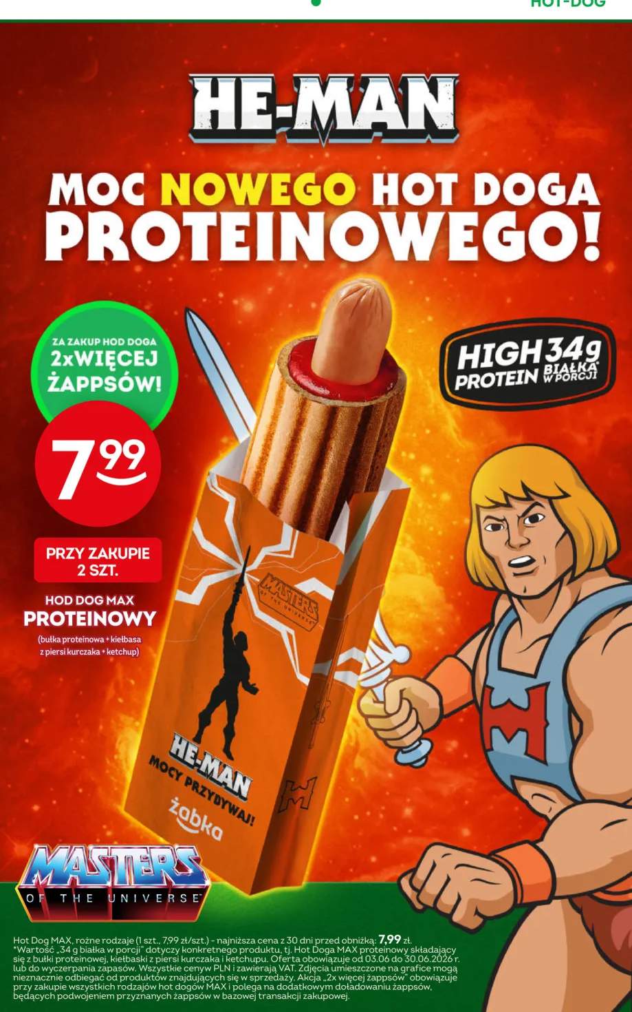 Hot Dog Max Proteinowy