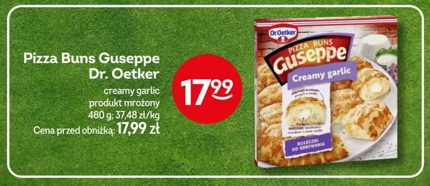 Pizza Buns Guseppe Dr. Oetker creamy garlic