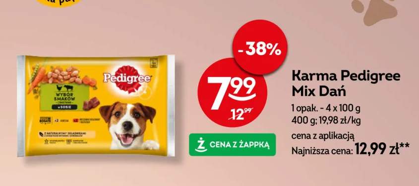 Karma dla psów Pedigree Mix Dań