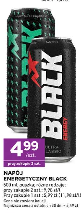 Napój energetyczny Black Ultra Classic