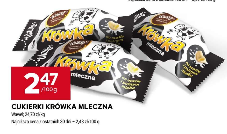Cukierki Krówka Mleczna Wawel