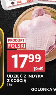 Udziec z indyka z kością