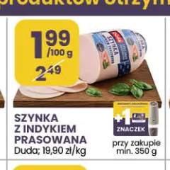 Szynka z indykiem prasowana Duda