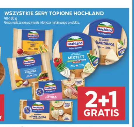 Sery topione Hochland +3 warianty