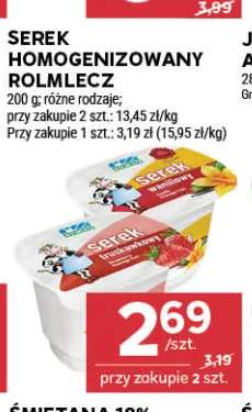 Serek homogenizowany Rolmlecz