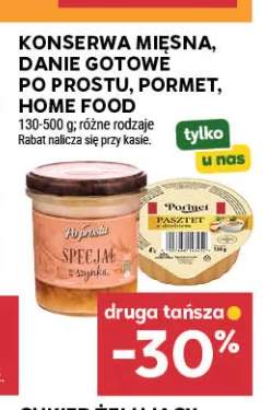 Konserwa mięsna Home Food +2 warianty