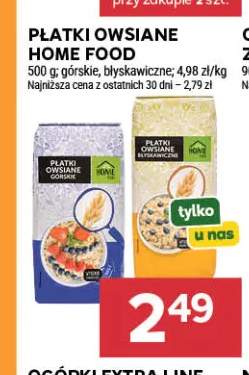 Płatki owsiane Home Food