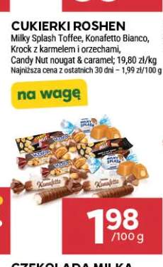 Cukierki Roshen Milky Splash Toffee +3 warianty