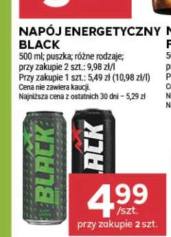Napój energetyczny Black
