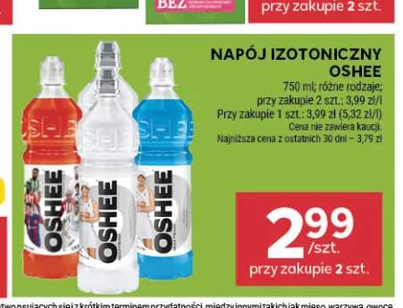 Napój izotoniczny Oshee
