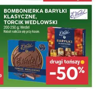 Bombonierka Baryłki Klasyczne E.Wedel +1 wariant