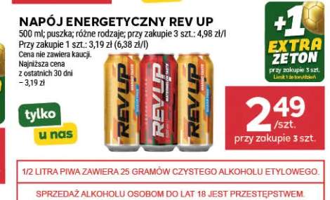 Napój energetyczny Rev Up