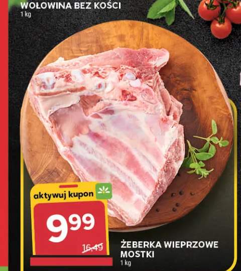 Żeberka wieprzowe mostki
