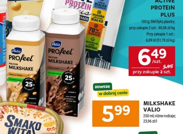 Milkshake proteinowy Valio ProFeel Chocolate +1 wariant