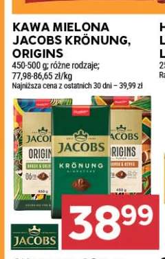 Kawa mielona Jacobs Krönung +1 wariant