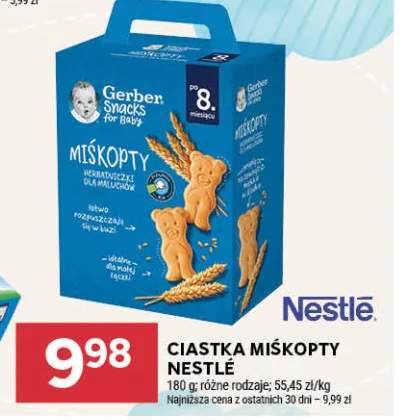 Ciastka Miśkopty Nestlé